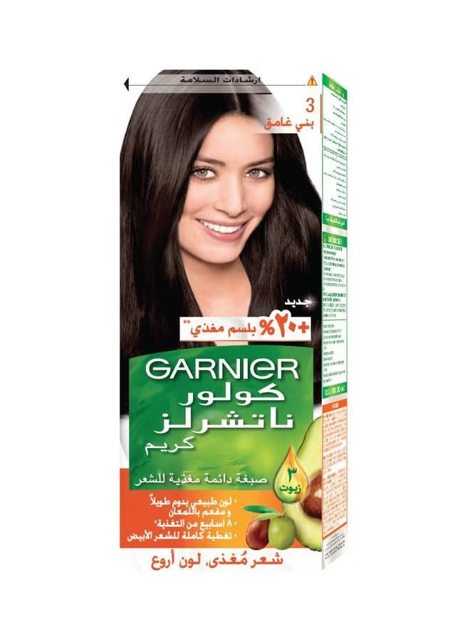 Garnier color cream-Dark Brown 3