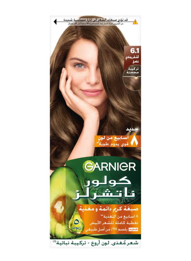 Garnier color cream-Dark Ash Blonde 6.1