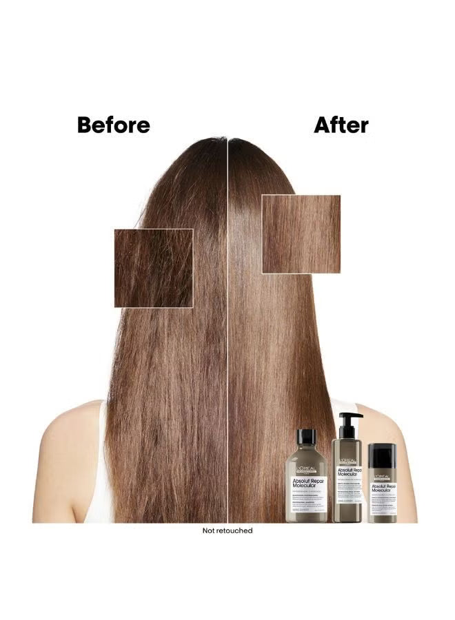 L'Oreal Professionel Paris Absolut Repair Molecular Deep Repairing Shampoo for Very Damaged Hair -300ml