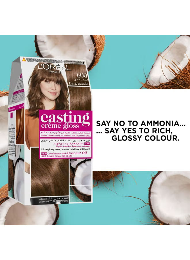 L'OREAL PARIS Casting Creme Gloss 600 Dark Blonde