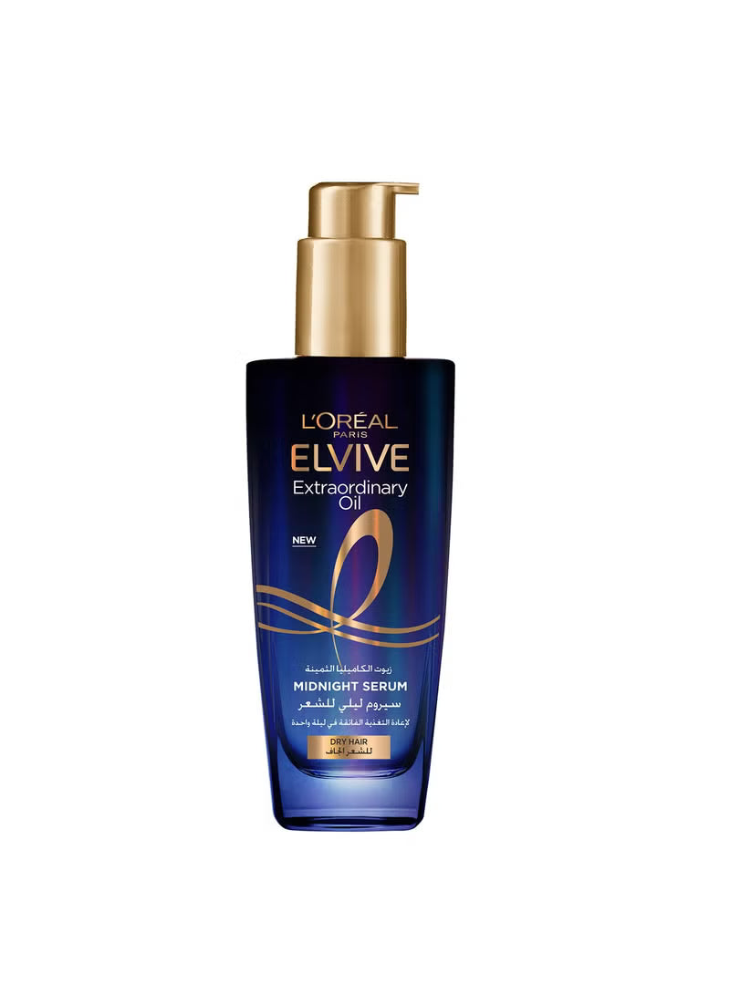L'OREAL PARIS Elvive Extraordinary Oil Midnight Serum for Dry Hair 100ml
