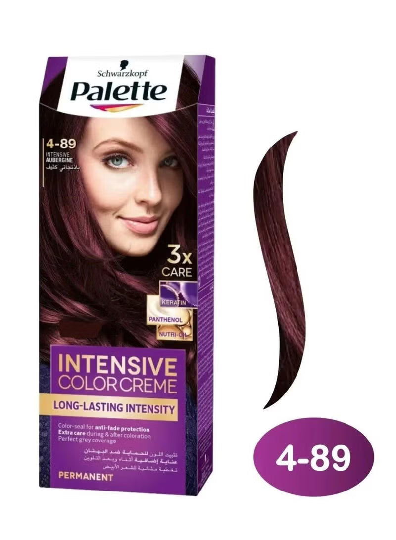 Palette Intensive Hair Color Cream 4.89 Intense Aubergine