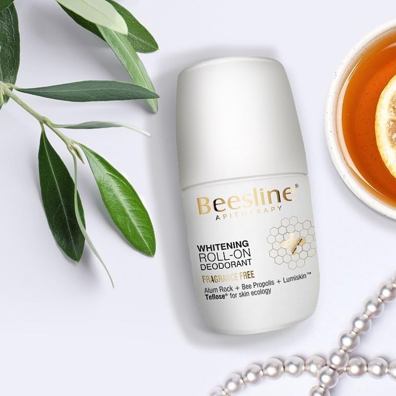 Beesline Whitening Roll On Deodorant Fragrance Free 2x50ML (50% Discount on 2nd Piece)