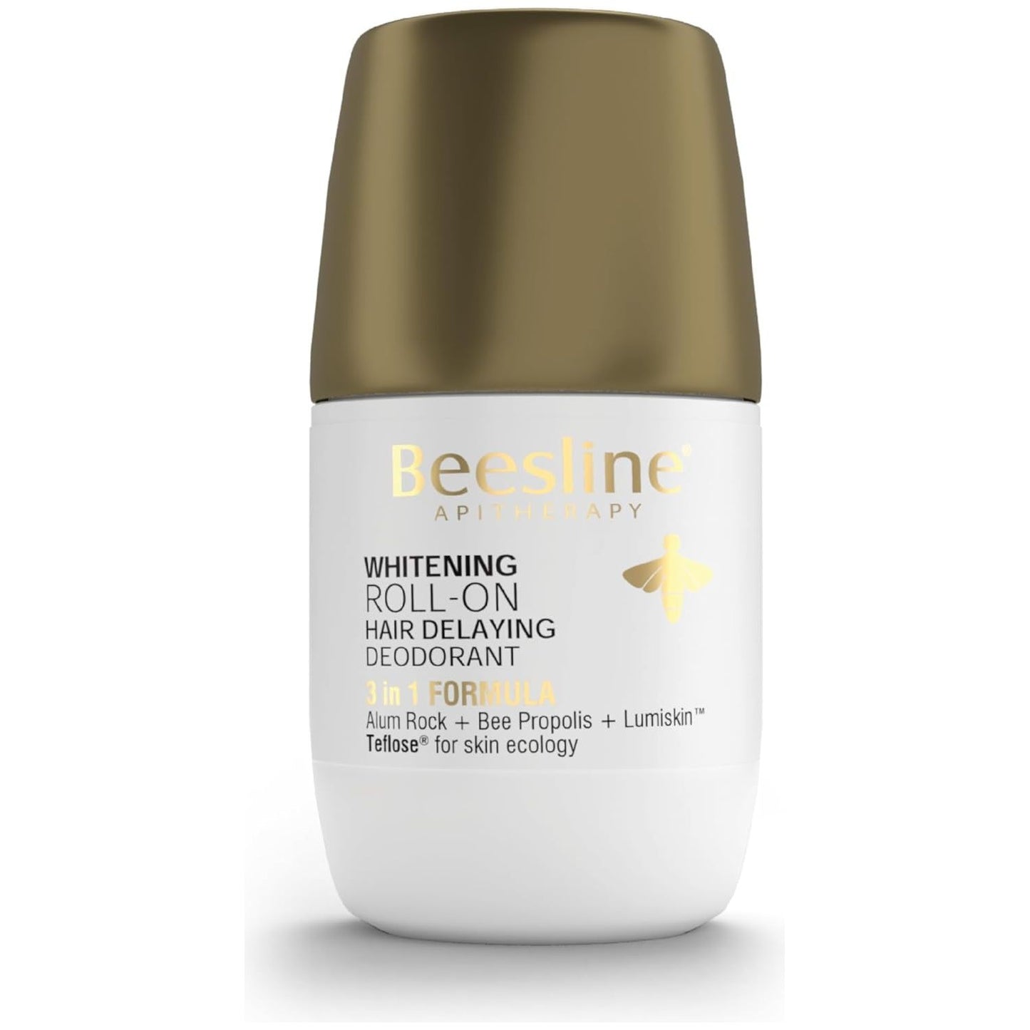Beesline Whitening Roll-On Deodorant Hair Delaying 48h Protection - 50 ml