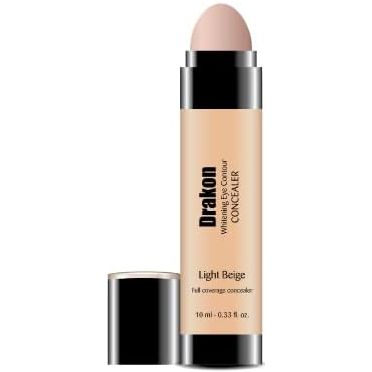 Drakon Eye Contour Concealer Light Beige With Sponge Applicator 10ml