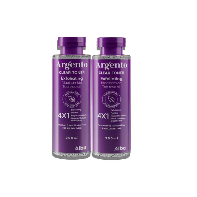 Argento clear face toner 200 ml (1+1)