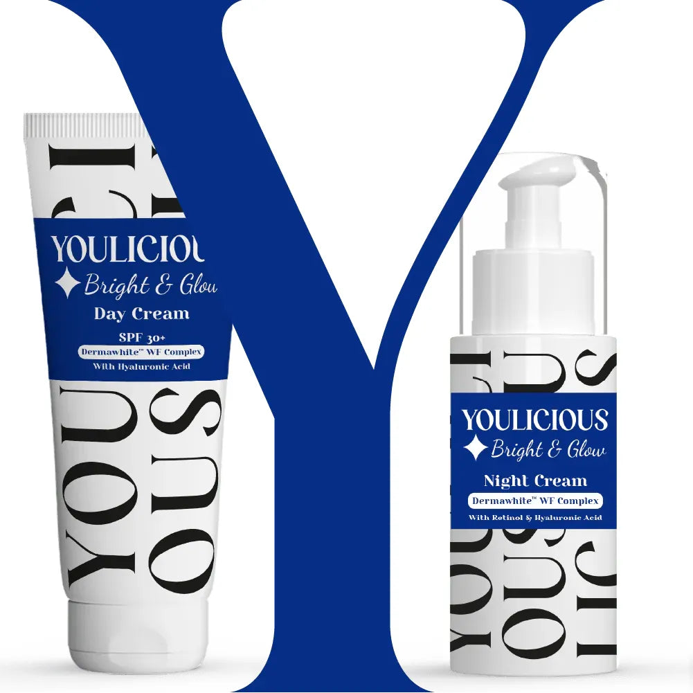 Youlicious bright & glow day cream+night cream