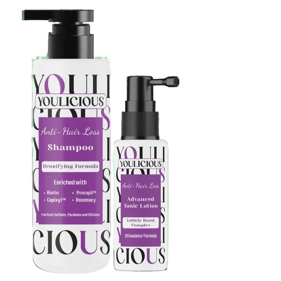 Youlicious Root Revival Bundle ( Shampoo 400ml + Hair Tonic 125 ml )