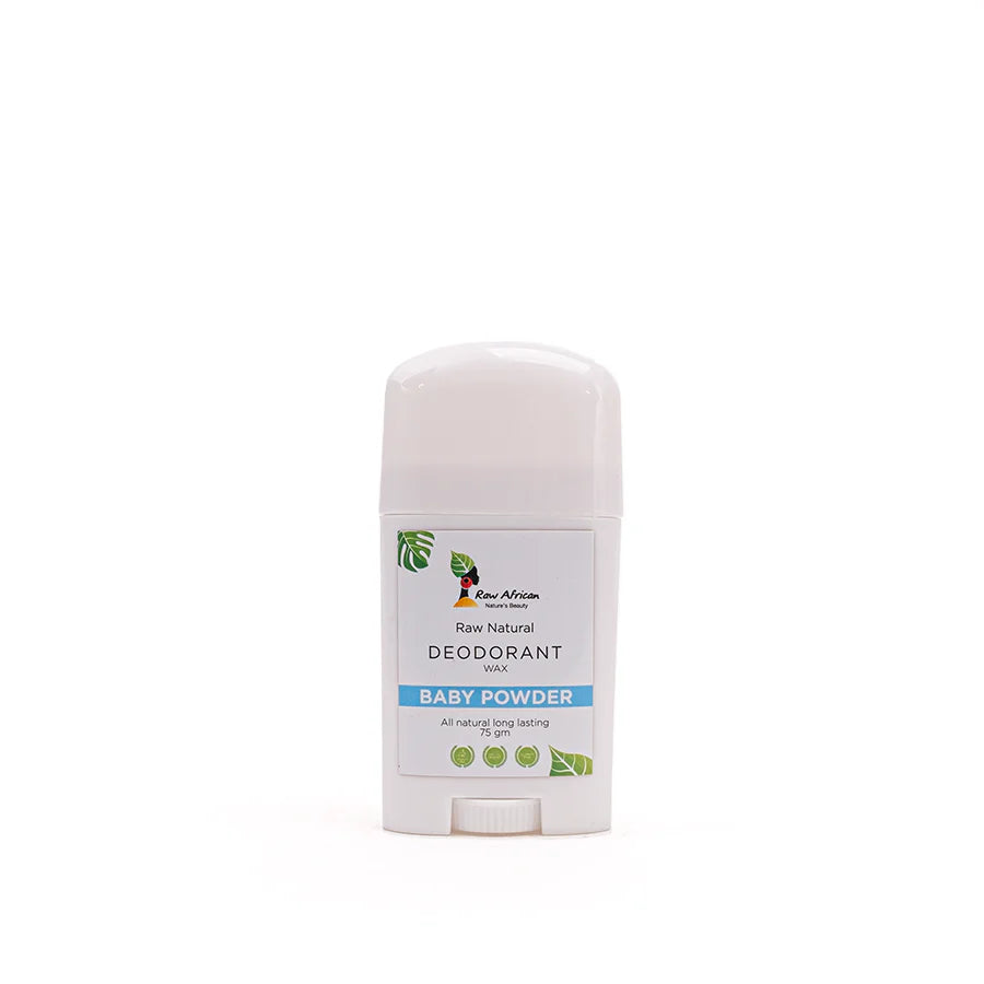 Raw African baby powder deodorant stick 75 gm