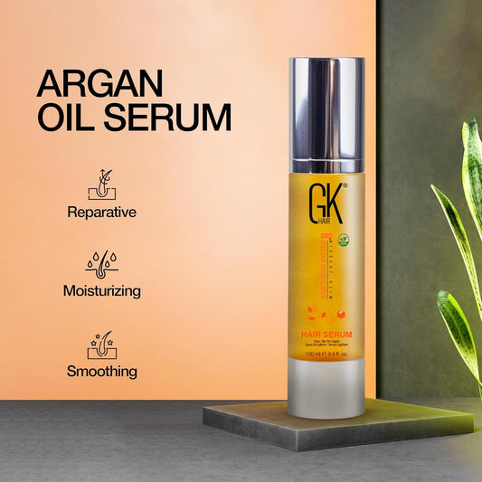 GK Global Keratin hair serum with Argan oil 50ml