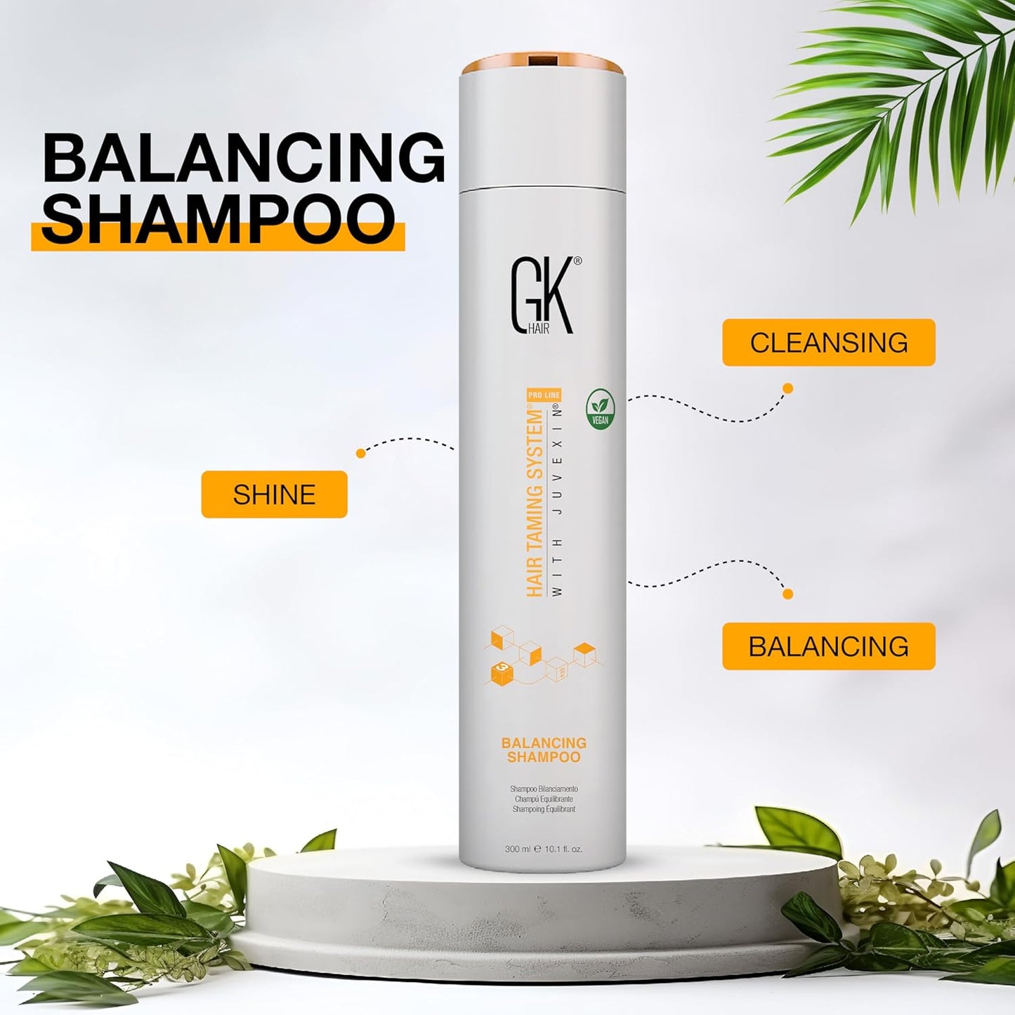 GK Global Keratin All Hairs balancing Shampoo 300 ml