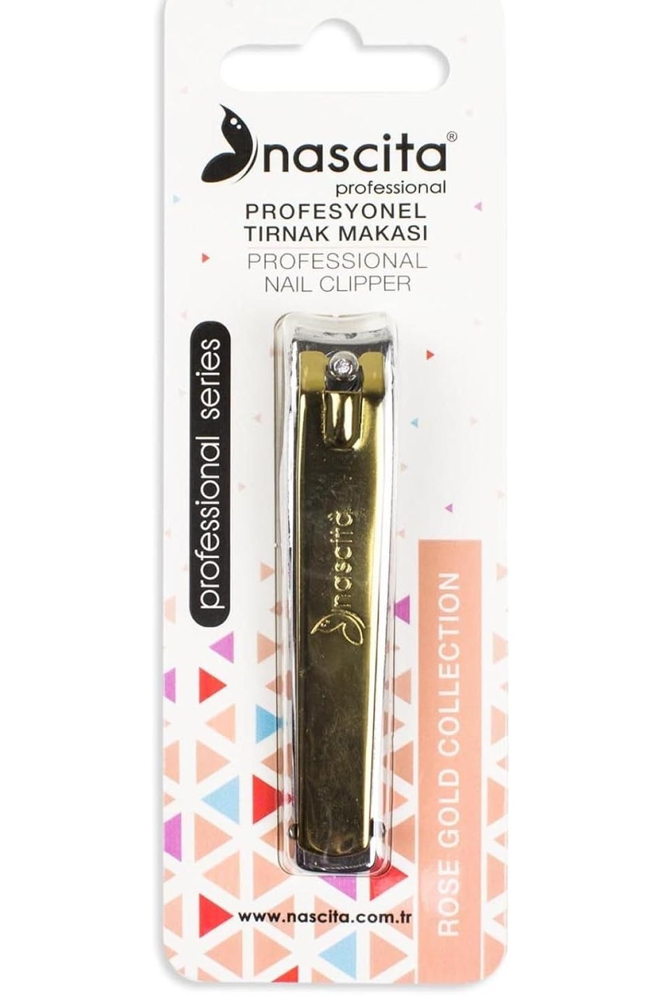 Nascita nail clipper gold