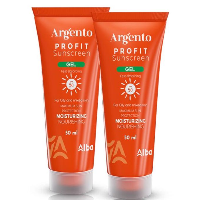 Argento profit sunblock gel 100ml (1+1)