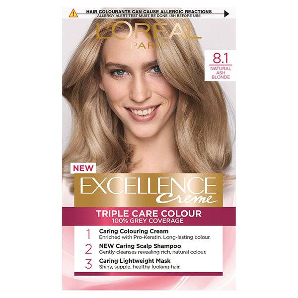 L'OREAL Excellence hair color Light Ash Blonde 8.1