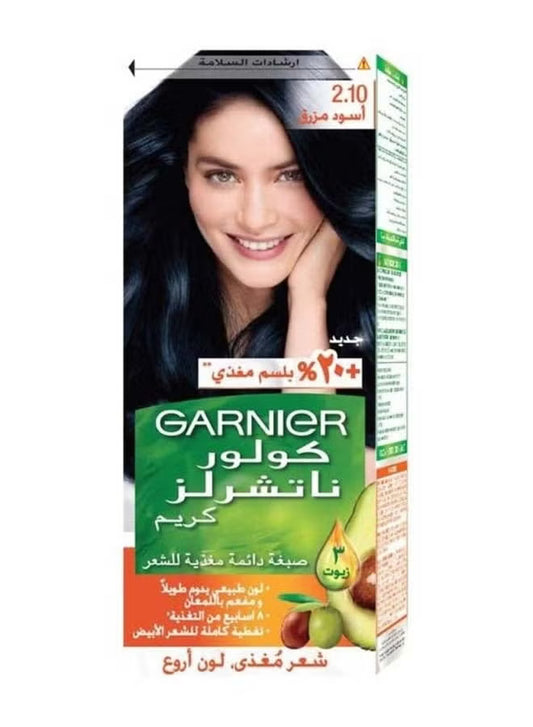 Garnier color cream- Blue Black 2.1