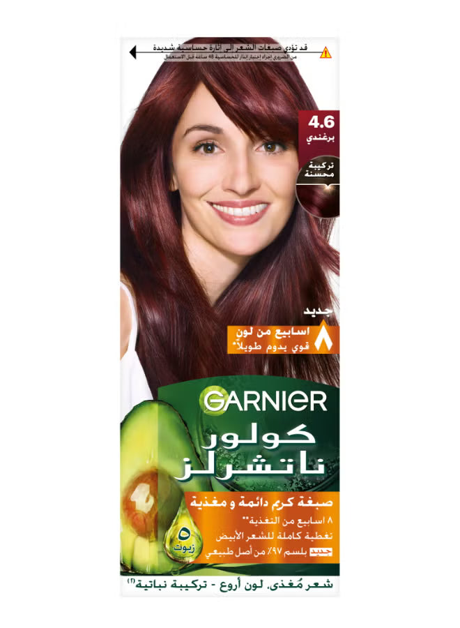 Garnier color cream-Burgundy 4.6