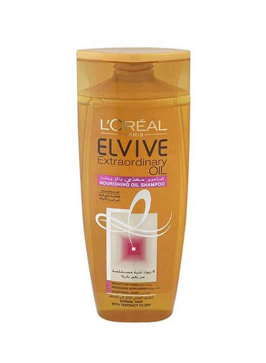L'OREAL PARIS Elvive Extraordinary Nourishing Oil Shampoo For Normal To Dry Hair 400ml
