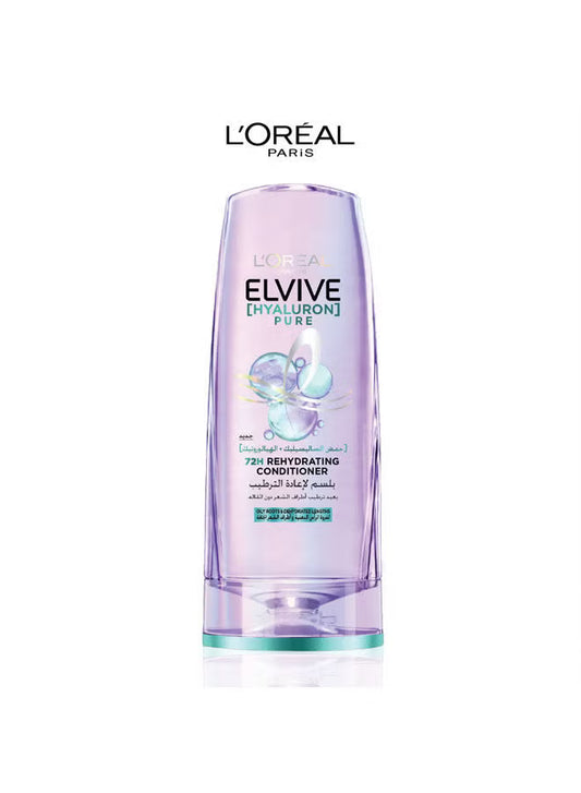 L'OREAL PARIS Elvive Hyaluron Pure Rehydrating Conditioner for Oily Hair 360ml