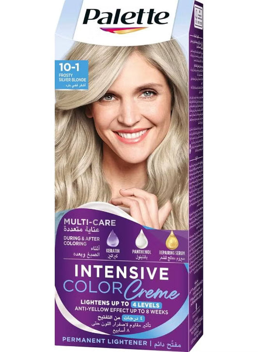 Palette Intensive Hair Color Cream 10.1 Frosty Silver Blonde