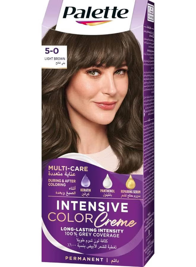 Palette Intensive Hair Color Cream 5.0 Light Brown
