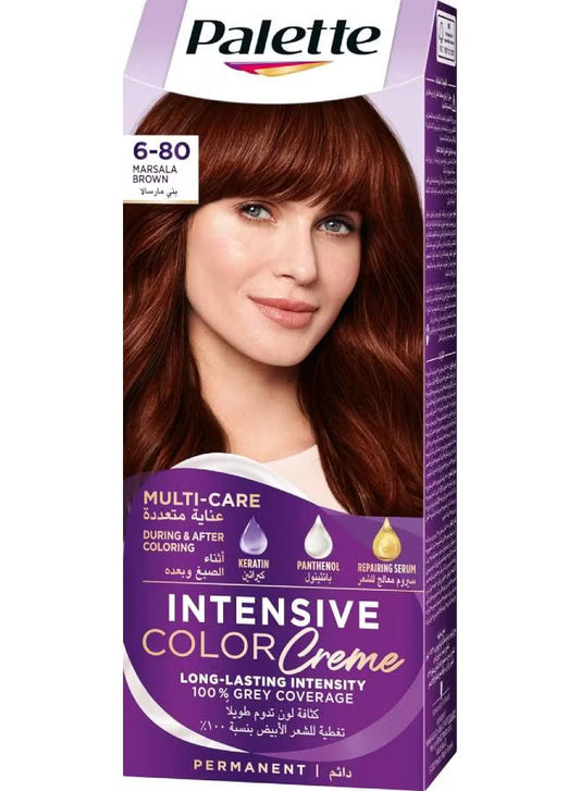 Palette Intensive Hair Color Cream 6.80 Marsala Brown