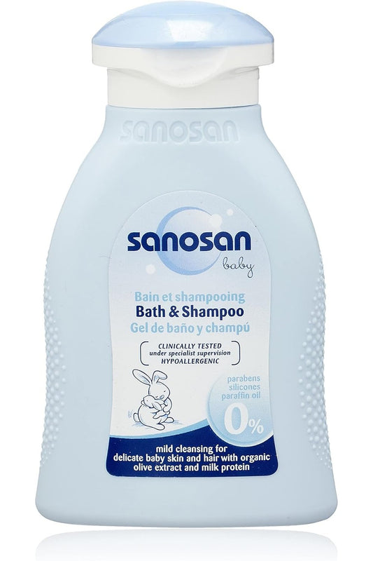 Sanosan 2in1  baby shampoo & bath 100ml