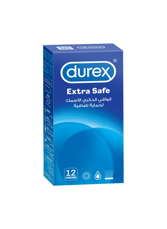 Durex 12-Piece Latex Extra Safe Condoms