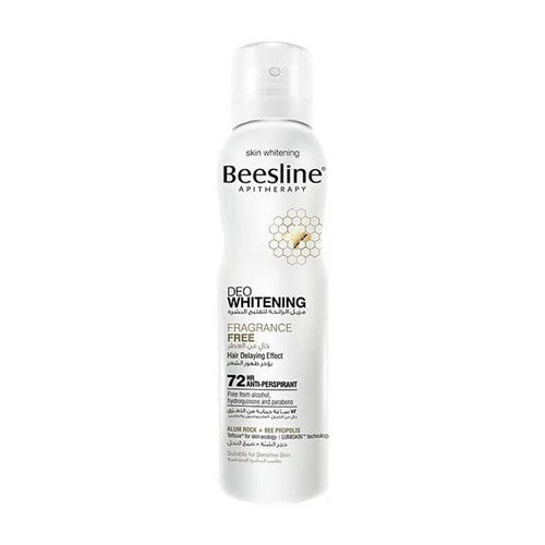 Beesline Deo Whitening Fragrance Free 72h Protection - 150 ml