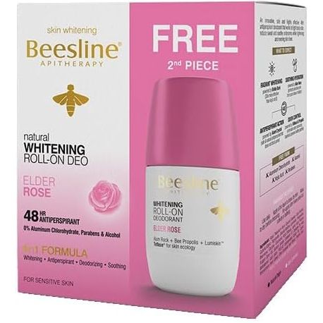 Beesline Whitening Roll On Deodorant Cotton candy2x50ML (50% Discount on 2nd Piece)