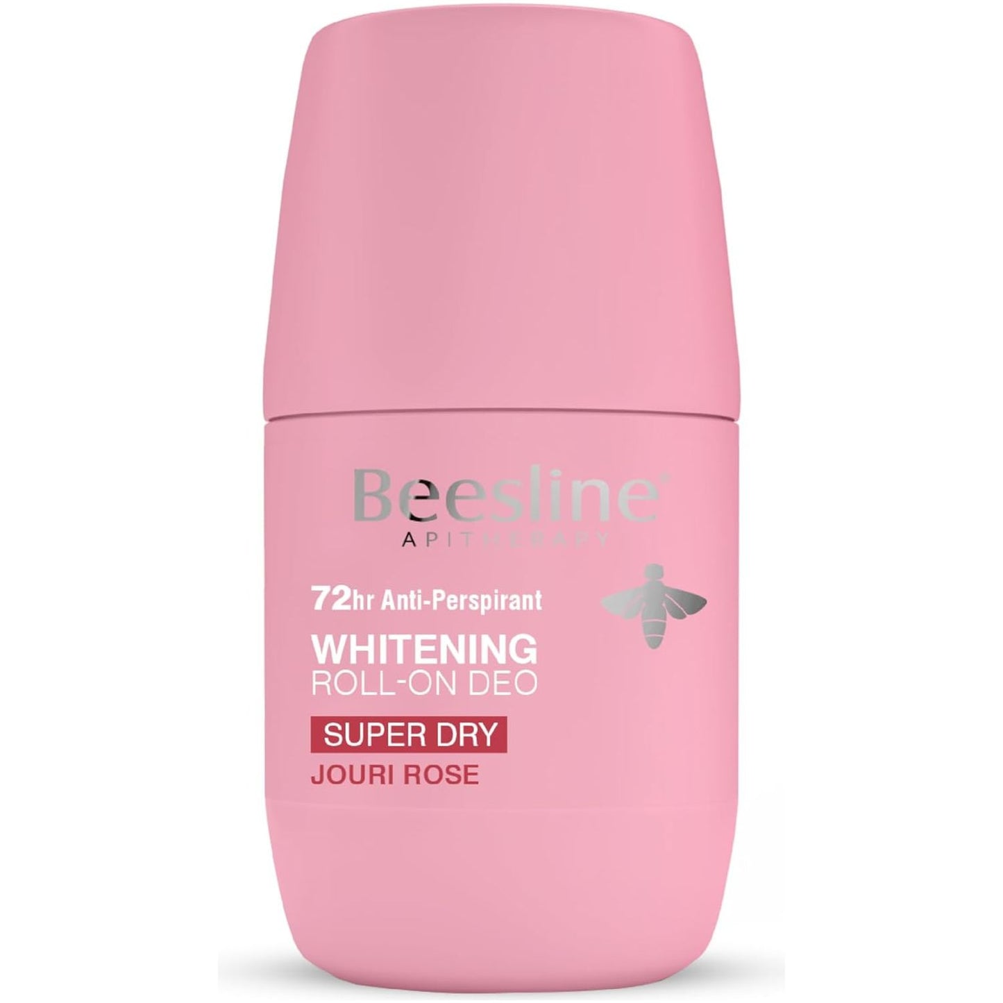 Beesline Roll-On Deo, Super Dry - Jouri Rose 72h Protection - 50 ml