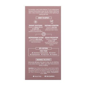 Beesline Whitening Roll On Deodorant Super Dry Powder Soft 72h Protection - 50 ml