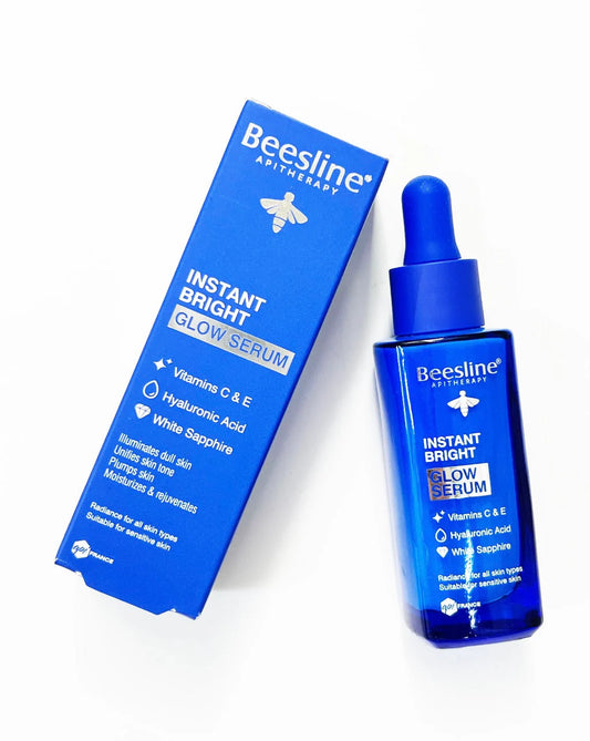 Beesline Instant Bright Glow Serum Whitening & Radiance For All Skin Types - 30ml