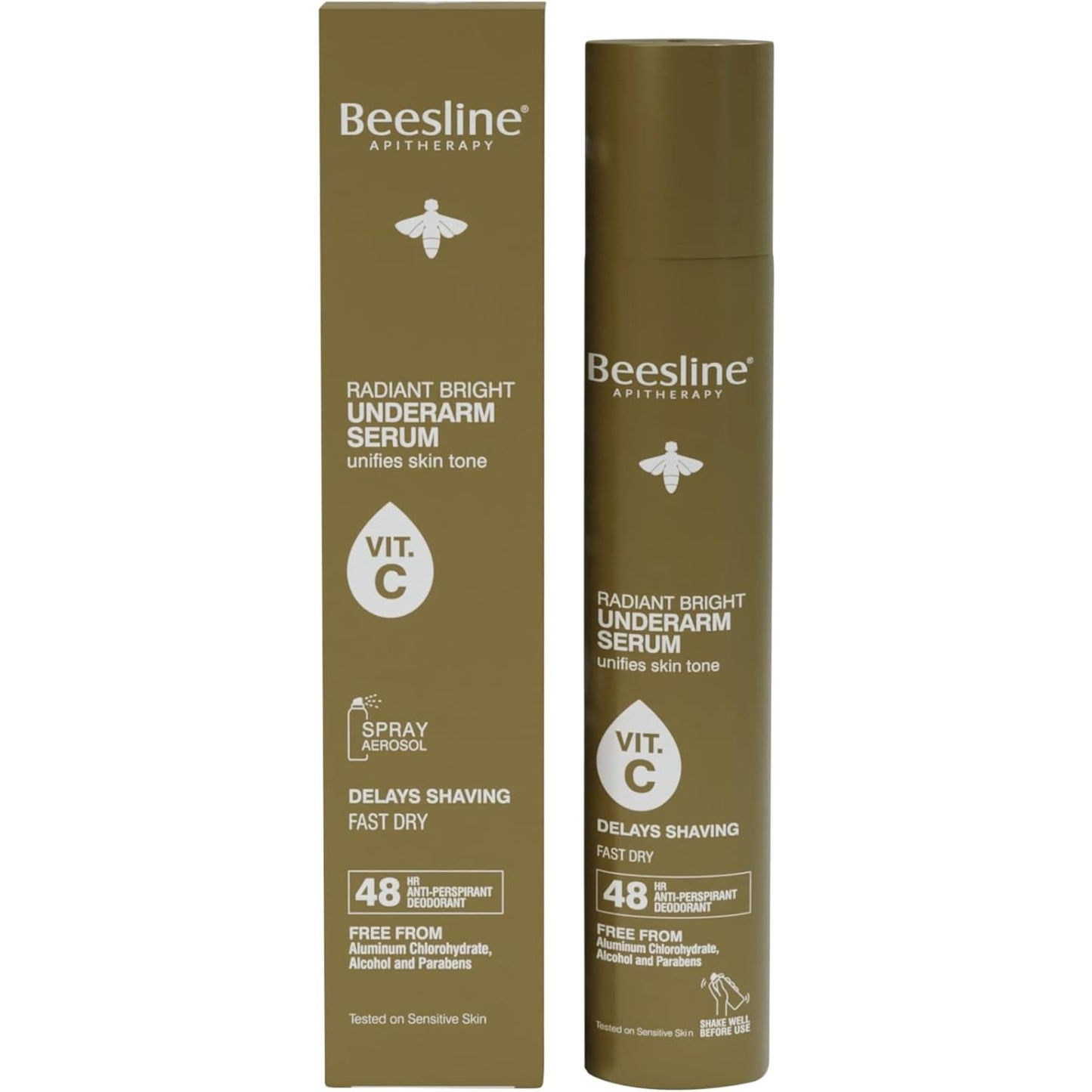 Beesline Radiant Bright Under-arm Serum, Delays Shaving - 150 ML