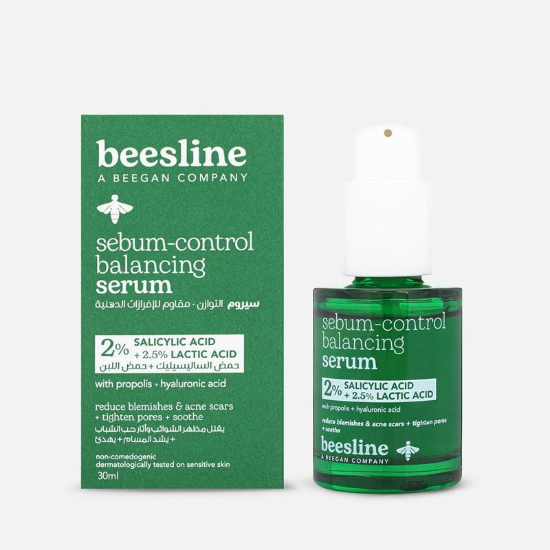 Beesline sebum control balancing serum(  salysilic acid 2%- lactic acid 2.5%)