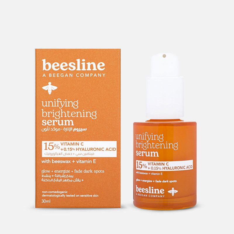 Beesline Whitening serum with vitamin c 15%+Hyaluronic acid 0.15%-30ml
