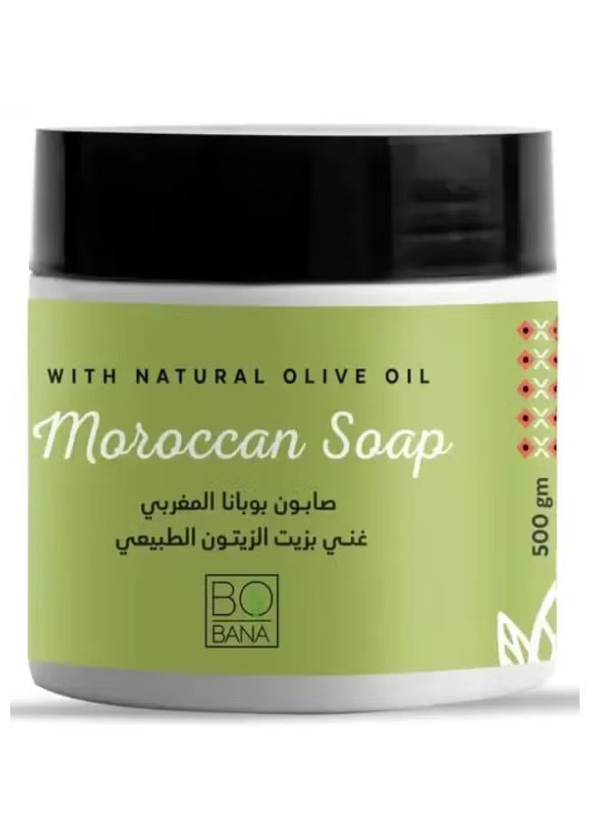 Bobana Moroccan soap with Olive oil 500 gm