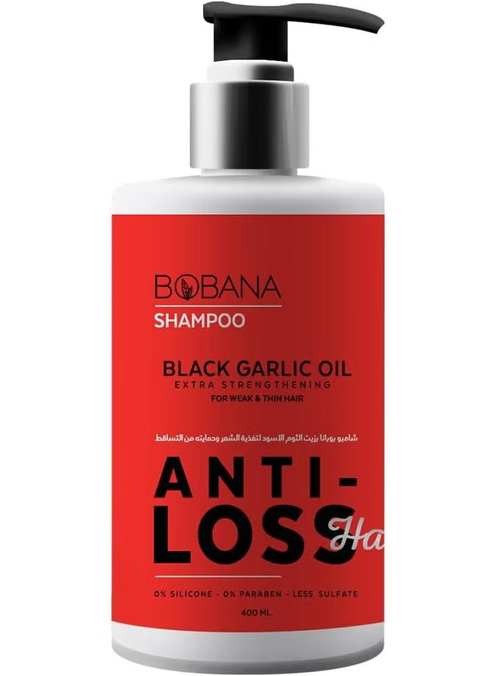 Bobana shampoo with Black garlic oil 400 ml