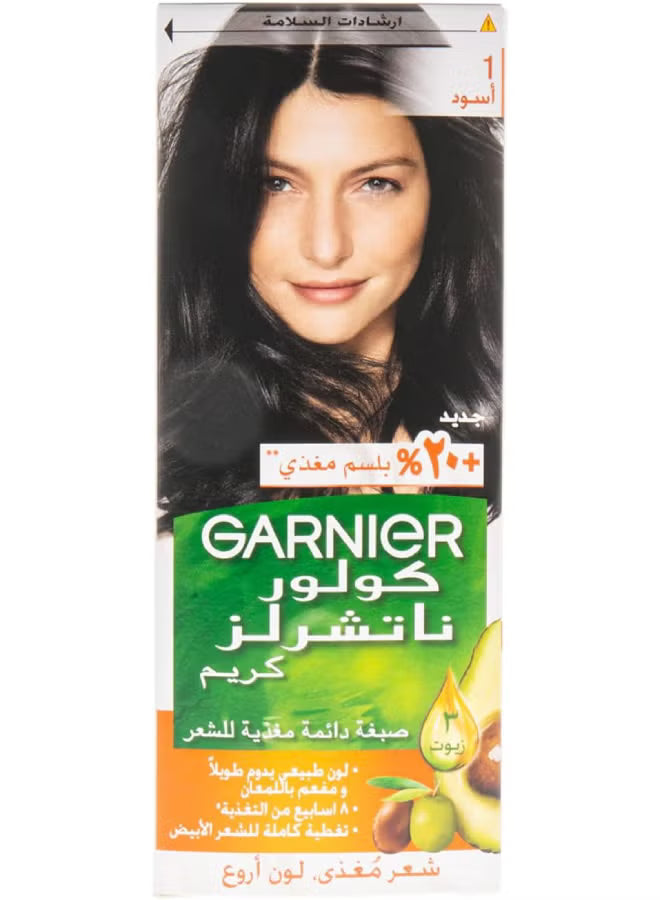 Garnier color cream-Black 1 ..15%
