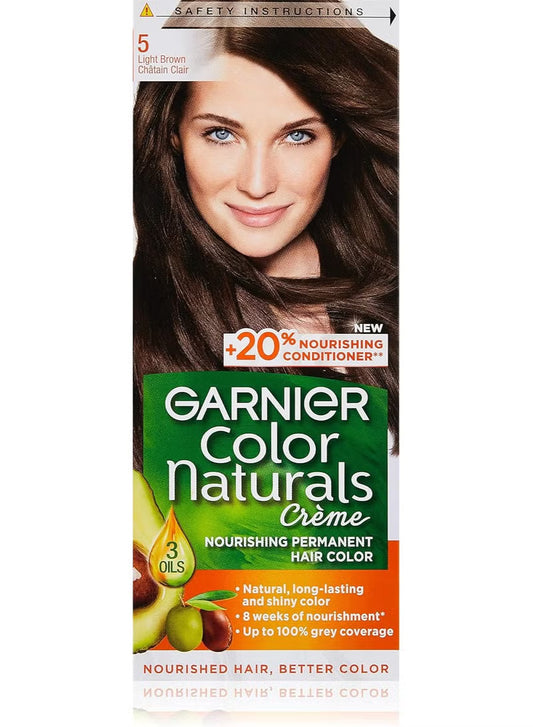 Garnier color cream-Light Brown 5 ..15%