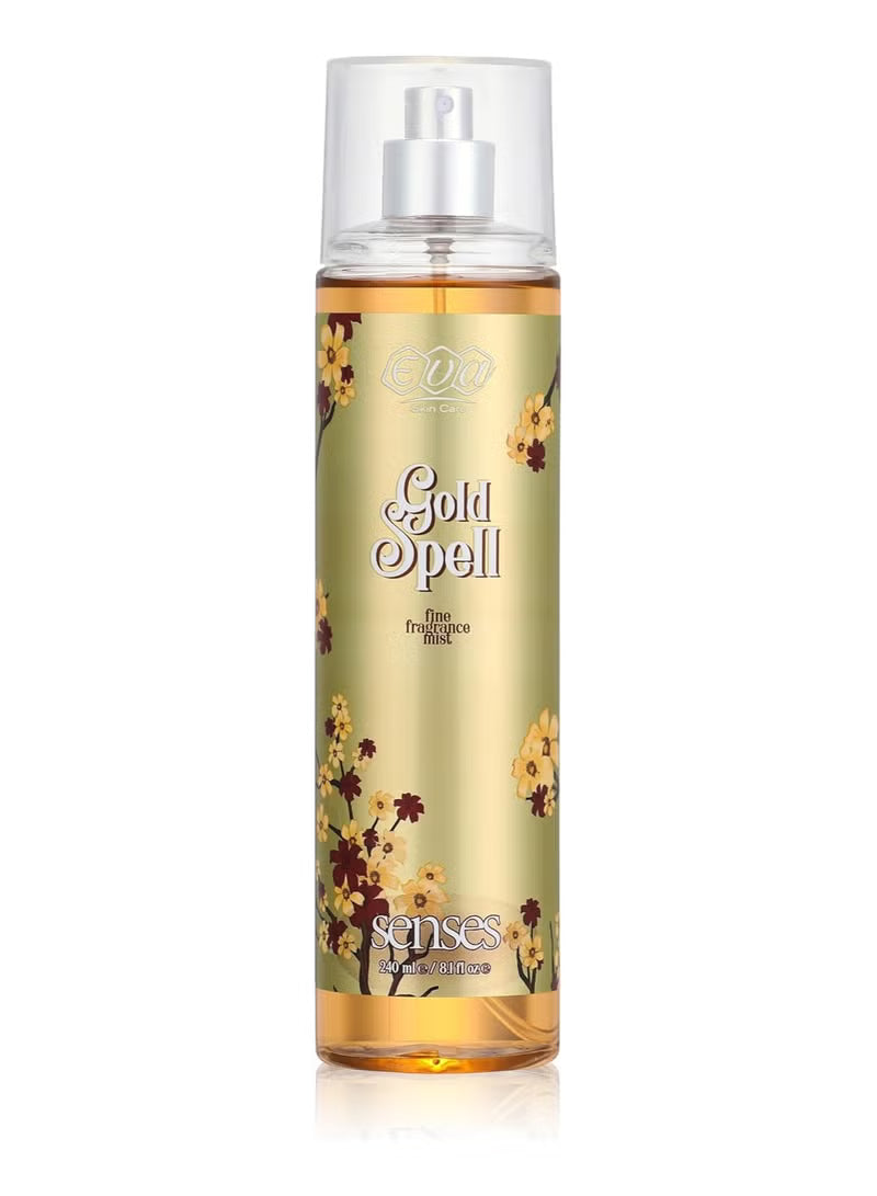 Eva Skin fine fragrance Mist 240 ML-Gold Spell