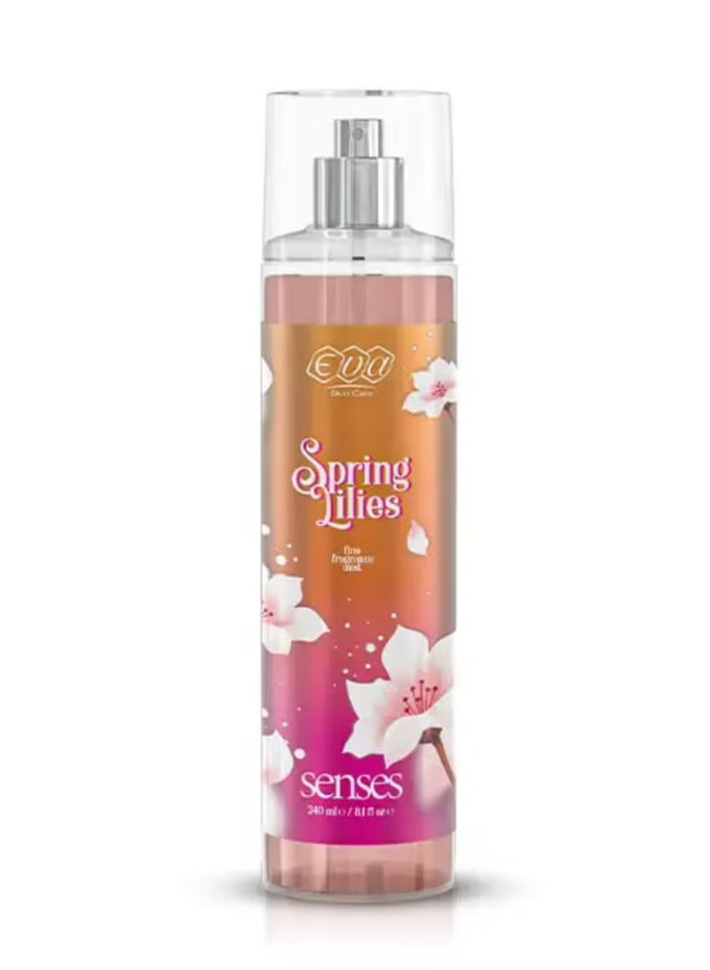Eva Skin fine fragrance Mist 240 ML-Spring Lillies