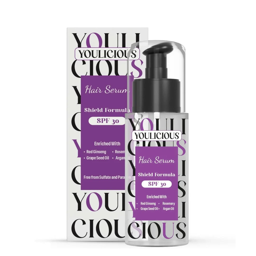 Youlicious thermal protection hair serum spf 30, 100ml