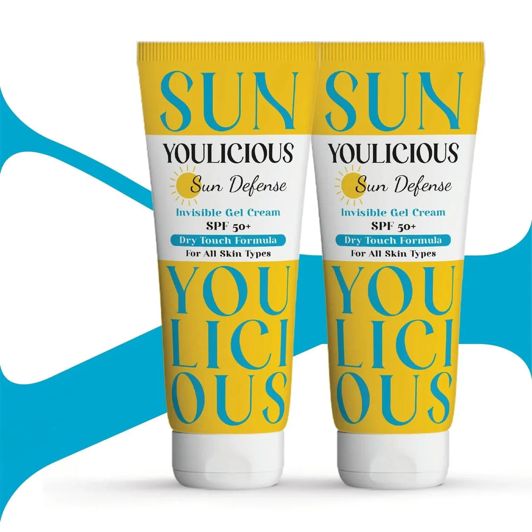 Youlicious Sun Defense Invisible gel cream promo 2 pcs