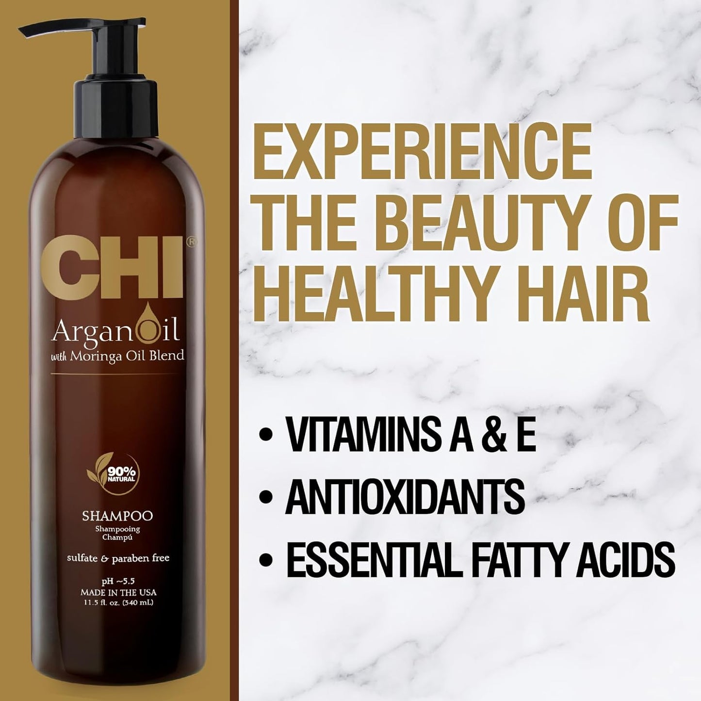 CHI Argan Oil Shampoo 340ml