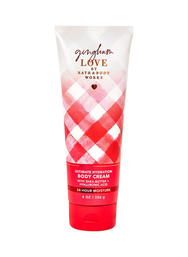 Bath and Body works gingham Love Body cream 226gm
