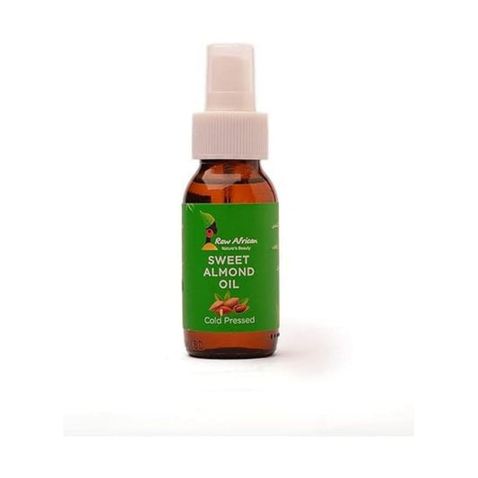 Raw African pure Sweet ALmond oil spray 75 ml