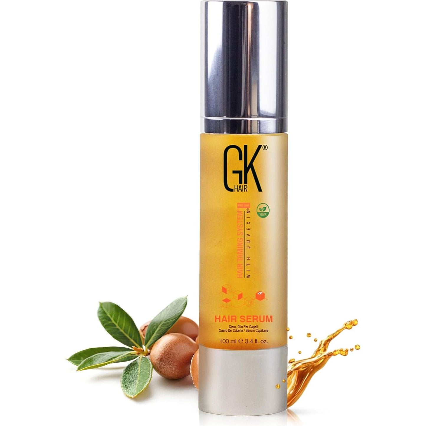 GK Global Keratin hair serum with Argan oil 50ml