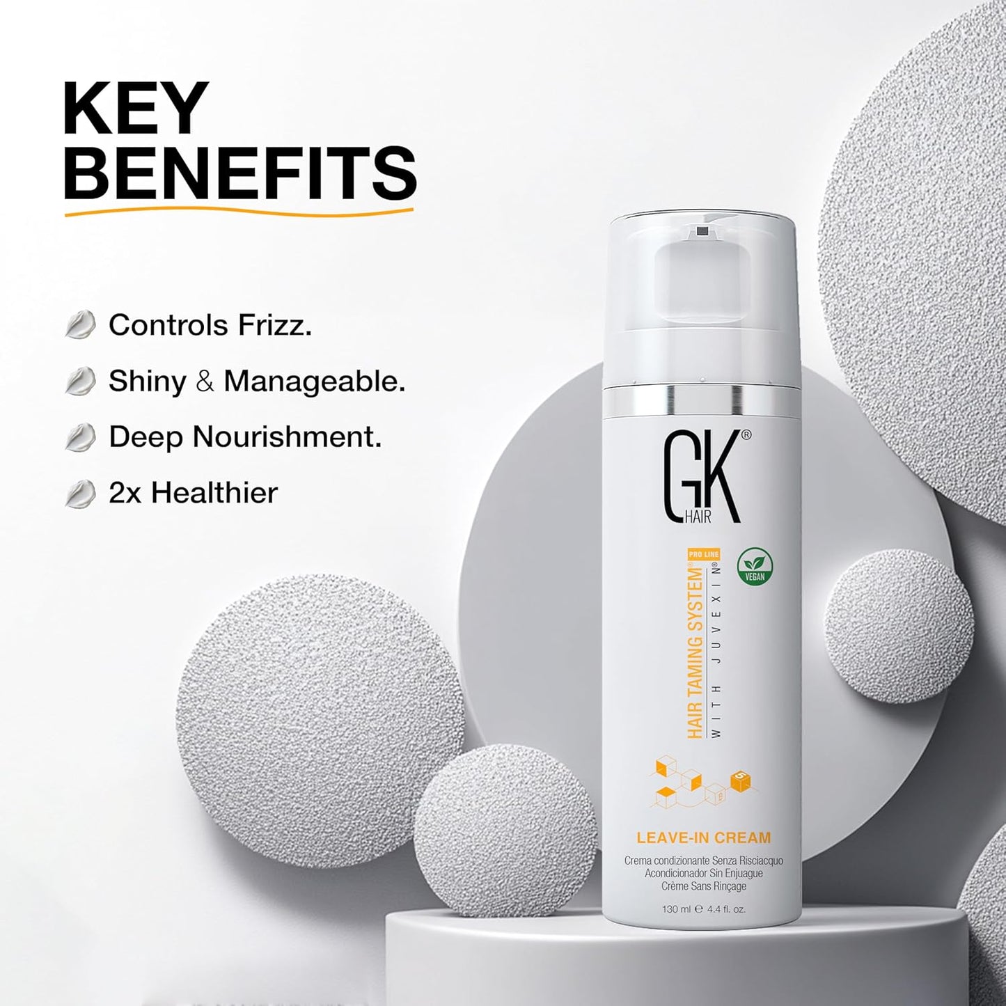 GK Global Keratin Leave in cream 130ml