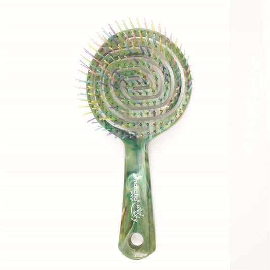 Nascita detangle kids hair brush-Marple green