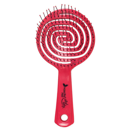 Nascita detangle kids hair brush-Red